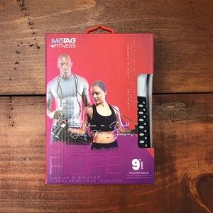 MOTAG 9’ Long Adjustable Fitness Speed Jump Rope